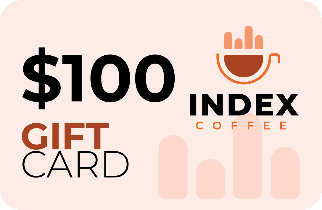 $100 Index Coffee Digital Gift Card