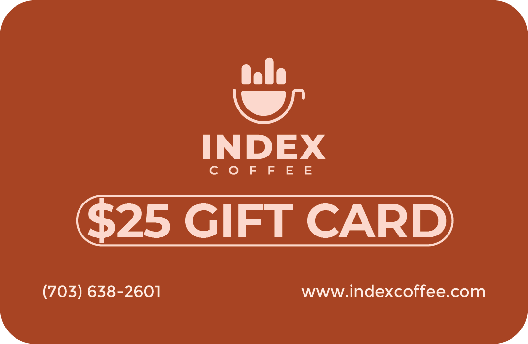 $25 Index Coffee Digital Gift Card