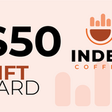 Index Coffee Digital Gift Cards $10, $25, $50, $100