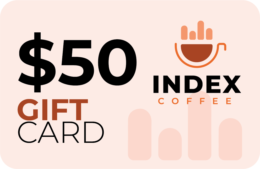 $50 Index Coffee Digital Gift Card